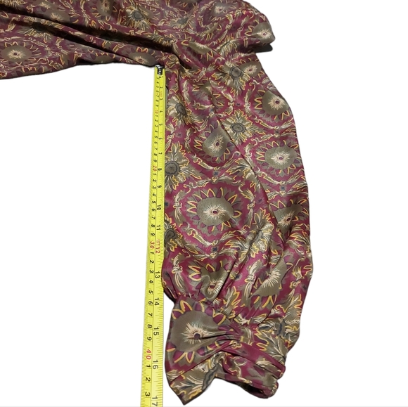 Barrie Pace Ltd Women's Button Down Shirt With Shoulder Pads Size 16 - Picture 7 of 7